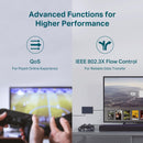 TP-Link TL-SG1024S 24-Port Gigabit 1U 13" Rack Mountable Steel Case Switch