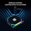 LIAN LI UNI FAN SL Wireless 120mm Case Fan - BLACK (12SL1W1B)