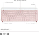 Logitech MK470 Slim Wireless Combo (English Version) - Rose Pink 玫瑰粉色 920-011326 原裝行貨