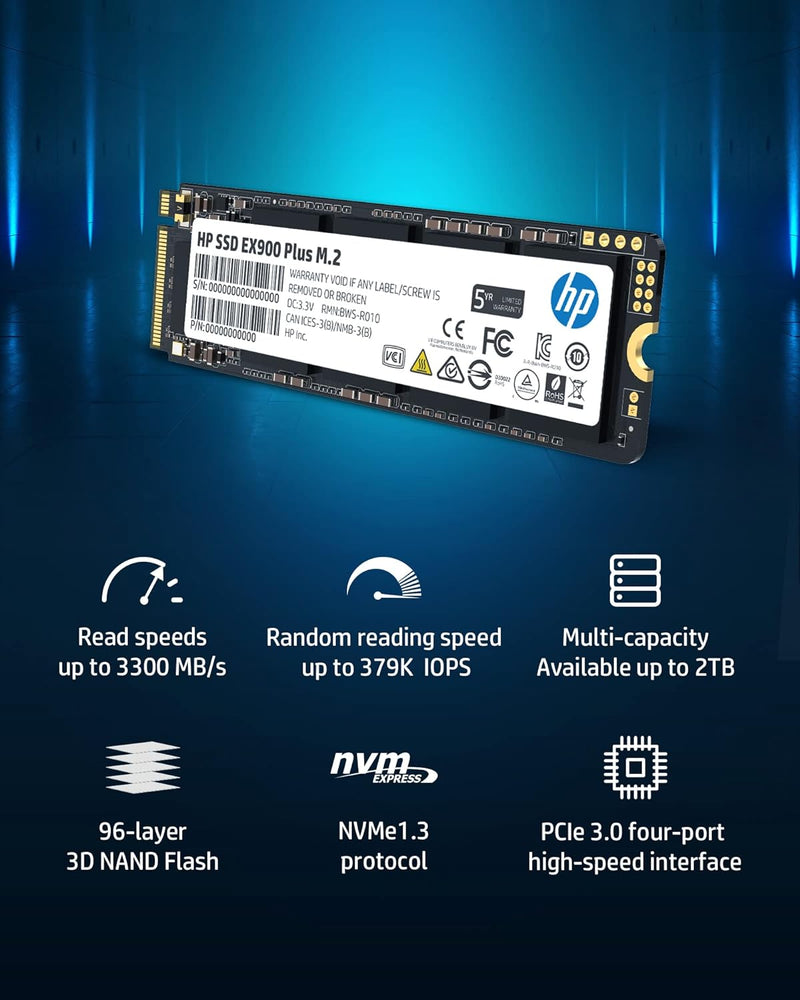 内蔵型SSD HP EX900 Plus Gen3 2TB SSD 31oAocui5hL.jpg