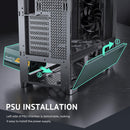 ANTEC FLUX PRO Black 黑色 Tempered Glass Full Tower E-ATX Case FLUX-PRO_EUV
