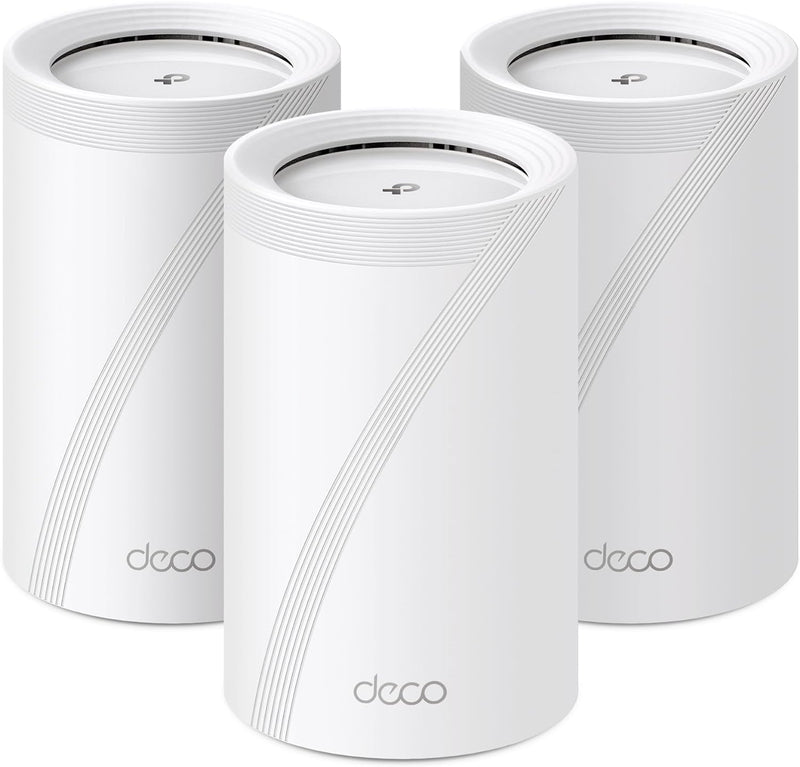 TP-Link Deco BE65 BE11000 Tri Band Whole Home Mesh WiFi 7 System (3件裝)