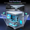 Okinos Mirage 4 White MATX Case (OKICC-MG4-MATXW)