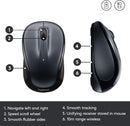 Logitech M325S Wireless Mouse 無線滑鼠 -Dark Gray 深灰色 910-006816 原裝行貨