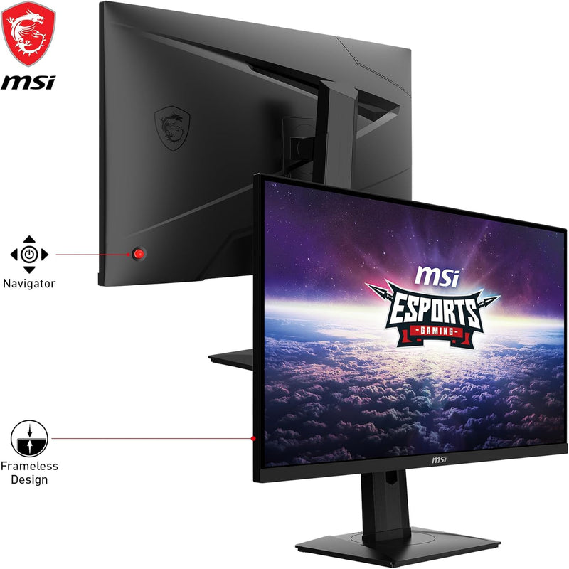 [Latest Product] MSI 27" eSports G274QPX 240Hz 2K QHD Rapid IPS (16:9) Gaming Monitor (MO-MG27QPX)