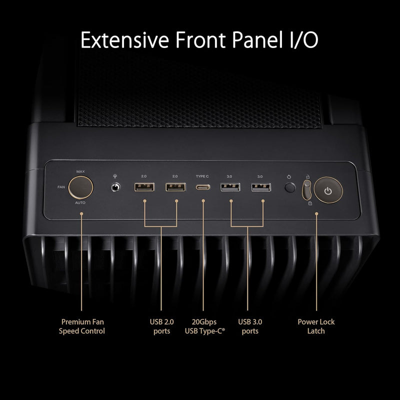 ASUS ProArt PA602 TG BLACK E-ATX Case (CA-APA602)
