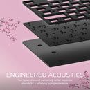 Corsair K70 CORE SE RGB Mechanical Gaming Keyboard with Palm Rest (Cherry MLX Red Switch) Cherry Blossom 櫻花色 CH-9109C1E-NA