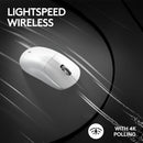 Logitech G Pro X Superlight 2 Lightspeed Wireless Gaming Mouse 無線遊戲滑鼠 - White 白色 910-006640 原裝行貨