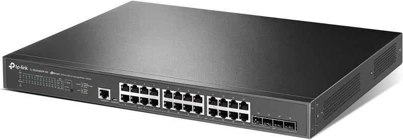 TP-Link JetStream 24-Port 2.5GBASE-T and 4-Port 10GE SFP+ L2+ 管理型交換器 TL-SG3428XPP-M2