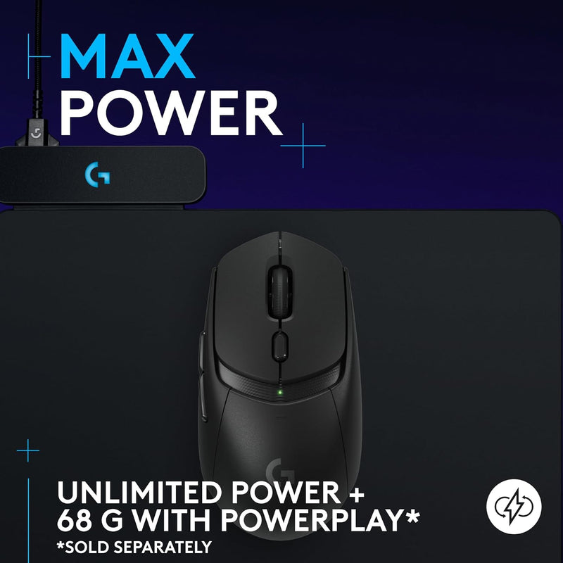 Logitech G309 LIGHTSPEED Wireless Gaming Mouse - Black Black 910-007202 Original licensed product 