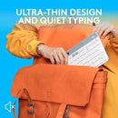 Logitech K580 慳位靜音多工藍牙鍵盤 (中文版) - White 白色 920-009213 原裝行貨