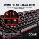 Corsair K68 Mechanical Gaming Keyboard - Red LED - CHERRY® MX Red CH-9102020-NA