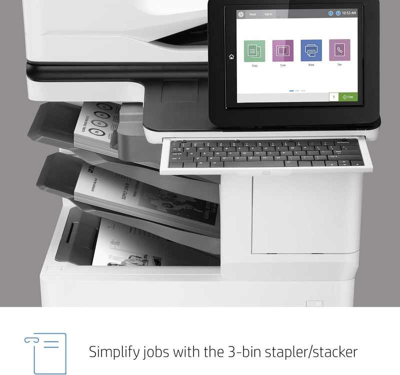 HP LaserJet Enterprise Flow MFP M635z Printer -7PS99A