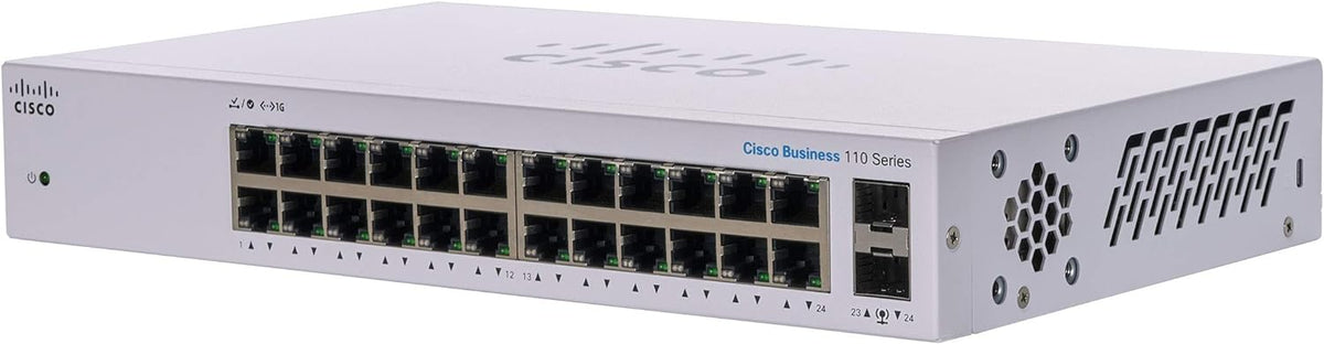 Cisco Business (CBS110-24T-JP) 24ポート Cisco Business CBS110 24-Port Gigabit Switch (CBS110-24T-UK / NE-11024