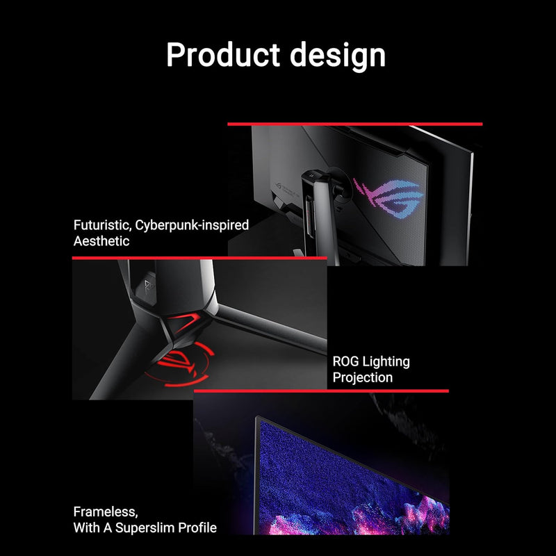 ASUS 31.5" PG32UCDM 240Hz 4K UHD OLED (16:9) 電競顯示器(HDMI2.1)