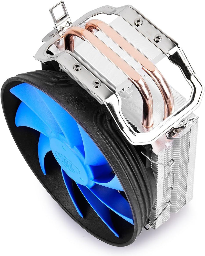 DeePCool GAMMAXX 200T CPU Cooler 2 Heat Pipes 120mm PWM Fan Black (AIRDC-GAMMAXX-200T)