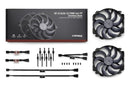 Noctua NF-A14x25r G2 PWM Sx2-PP chromax.black 14cm Case Fan