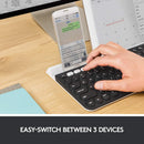 Logitech K780 Multi-Device Wireless Keyboard (English Version) - Black 黑色 920-008028 原裝行貨