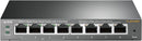 TP-Link TL-SG108PE 8 Ports Gigabit Easy Smart Switch with 4-Port PoE+ (57W)