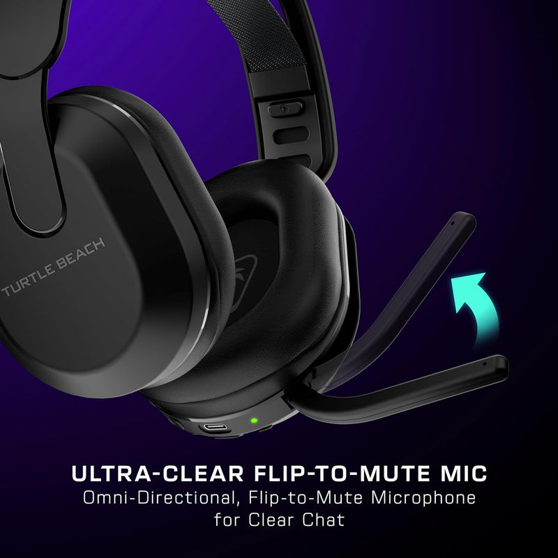Turtle Beach® Stealth™ 500 Gen3 無線耳機 for PlayStation™、PC、Nintendo Switch™ 和配備藍牙的行動裝置 - Black 黑色 (EP-S500PBK)
