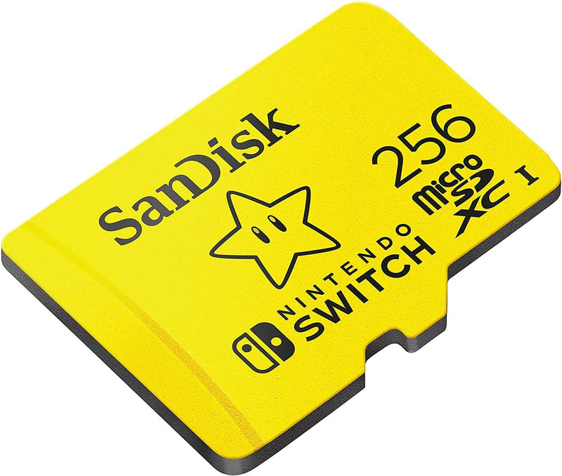 SanDisk 256GB for Nintendo Switch 100MB/s(R) 90MB/s(W) SDSQXAO-256G-GNCZN 772-4438