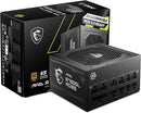 MSI 750W MAG A750GL PCIE 5.1 ATX 3.1 80Plus Gold Full Modular Power Supply (PS-MPA75GL)