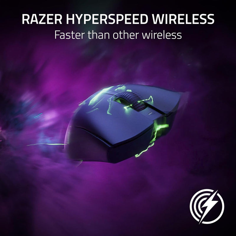 Razer DeathAdder V3 Pro 超輕量無線人體工學電競滑鼠 和 HyperPolling Dongle 無線傳輸器 RZ01-04630300-R3WL