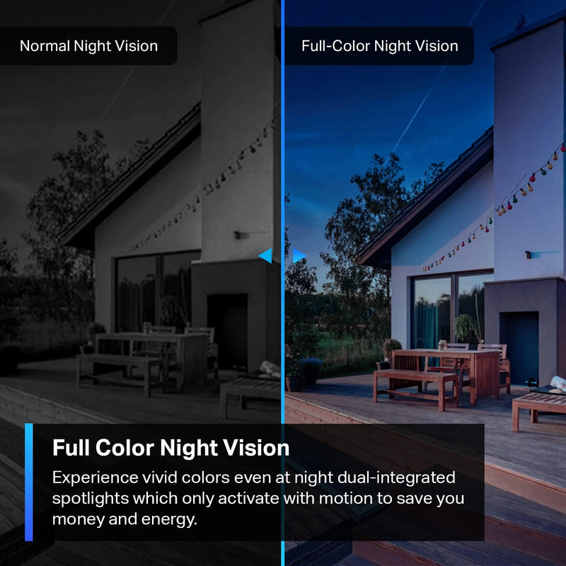 TP-Link Tapo C320WS 2K/4MP Full Color Night Vision Outdoor IP66 Security CCTV