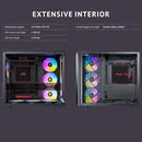 ANTEC C5 ARGB Black 黑色 無立柱全景 ATX Case * 預裝7把ARGB風扇