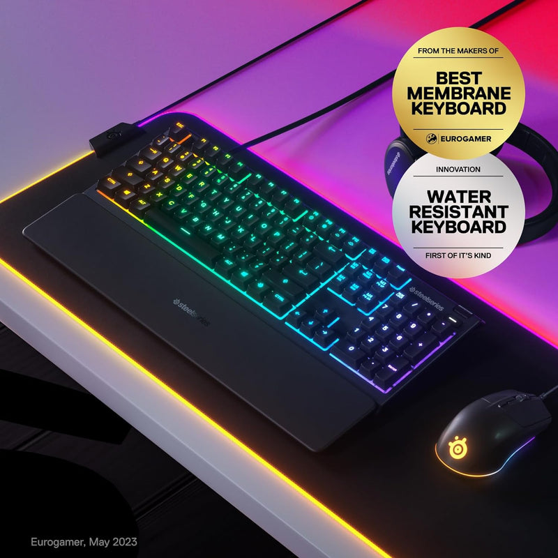 Gaming Keyb SteelSeries APEX 3-US RGB Gaming Keyboard (64795)