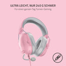 Razer BlackShark V2 X - Quartz 粉紅色 多平台有線電競耳機 RZ04-03240800-R3M1