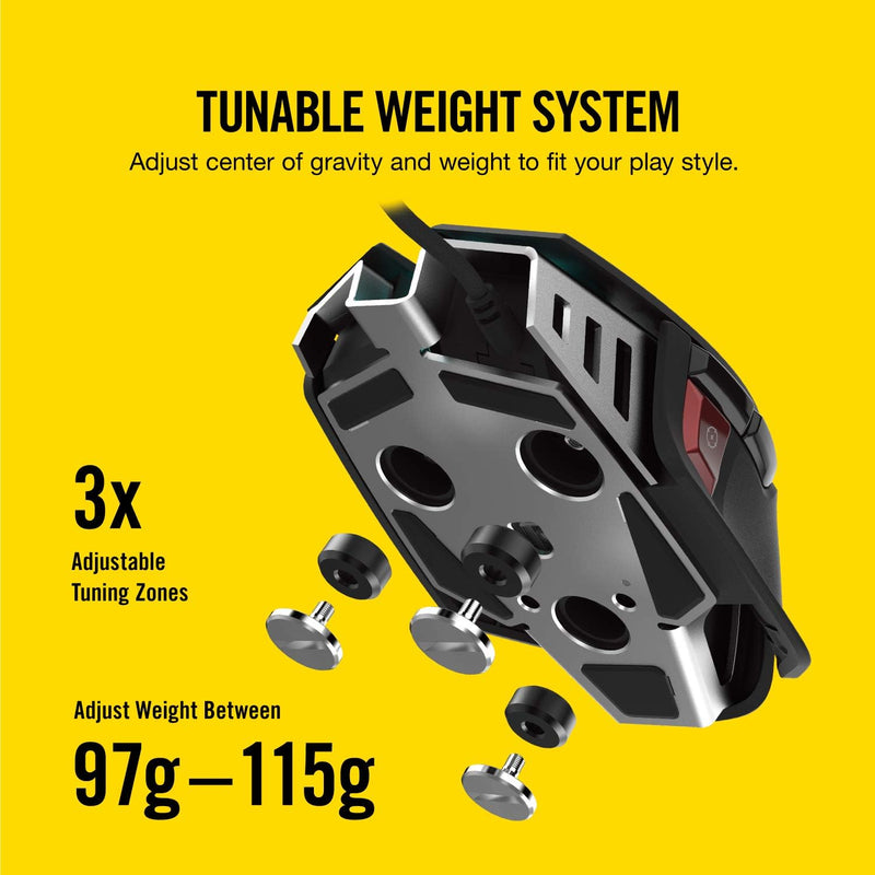 [CORSAIR May gaming product discount] Corsair M65 RGB ELITE Tunable FPS Gaming Mouse CH-9309011-AP 