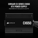 CORSAIR 650W CX650 80Plus Bronze Power Supply (CP-9020278-UK)