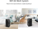 ASUS ZENWIFI PRO ET12(2-PK)/BLACK AXE11000 Tri Band Mesh WiFi 6E System (兩件裝)