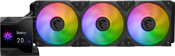 MSI MPG CORELIQUID D360 360mm ARGB LCD Liquid CPU Cooler (TH-MPCLD36) 