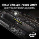 CORSAIR 64GB Kit (2x32GB) VENGEANCE LPX CMK64GX4M2E3200C16 DDR4 3200MHz Memory