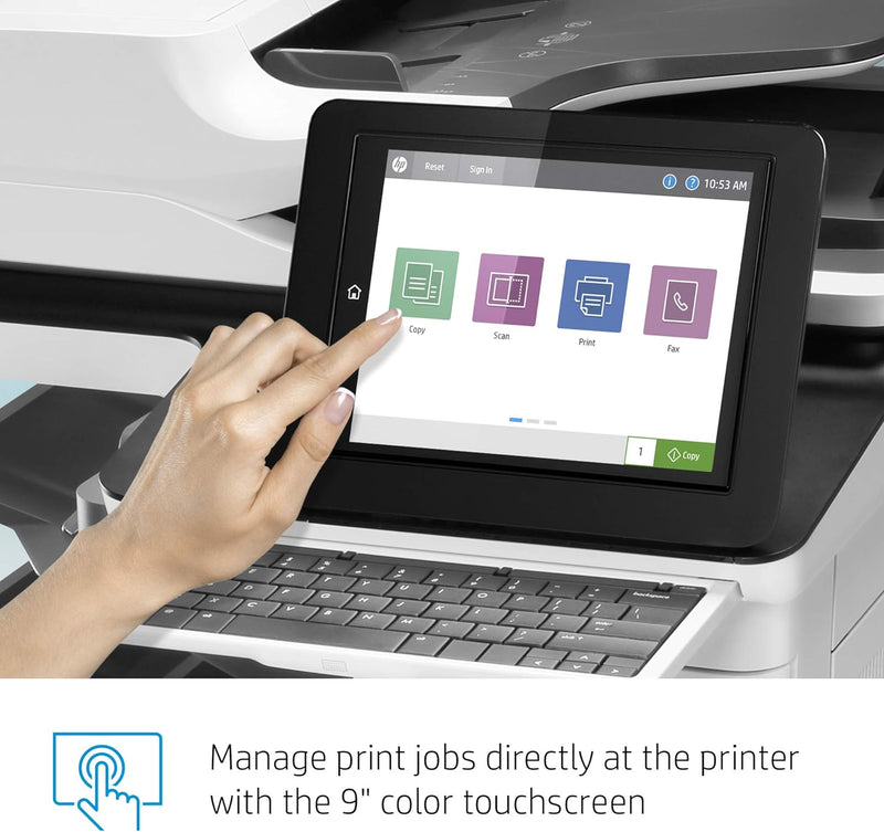 HP LaserJet Enterprise Flow MFP M635z Printer -7PS99A