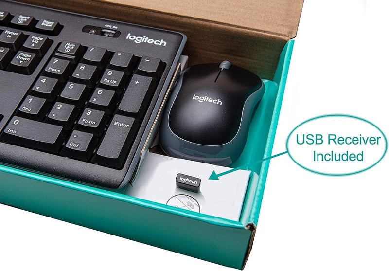 Logitech MK270r Wireless Keyboard and Mouse Wireless Keyboard and Mouse Combination (Chinese version) 920-006312 Original licensed product