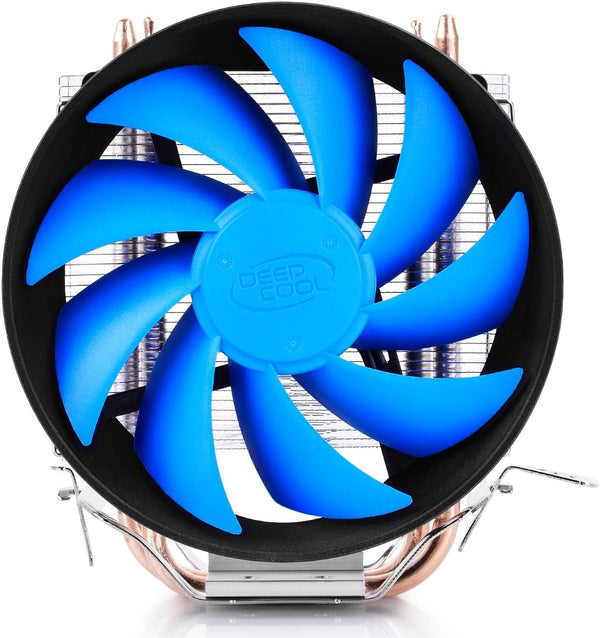 DeePCool GAMMAXX 200T CPU Cooler 2 Heat Pipes 120mm PWM Fan Black (AIRDC-GAMMAXX-200T)