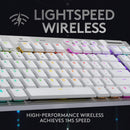 Logitech G915 X Lightspeed TKL 無線 RGB 機械電競鍵盤 - Ice White 冰雪白色 英文 觸感軸 920-012748 原裝行貨