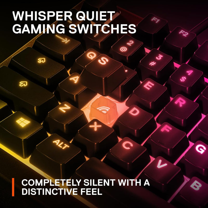 SteelSeries APEX 3 TKL-US RGB Gaming Keyboard (64831)