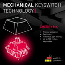 CHERRY MX 3.0S Wireless RGB 黑色 無線機械式鍵盤 (青軸) G80-3872 *送CHERRY MW2400無線滑鼠