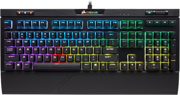 【CORSAIR 5月份電競產品優惠】Corsair STRAFE RGB MK.2 Mechanical Gaming Keyboard — CHERRY® MX Red CH-9104110-NA