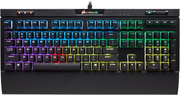 【CORSAIR 5月電競產品優惠】Corsair STRAFE RGB MK.2 Mechanical Gaming Keyboard — CHERRY® MX Red CH-9104110-NA