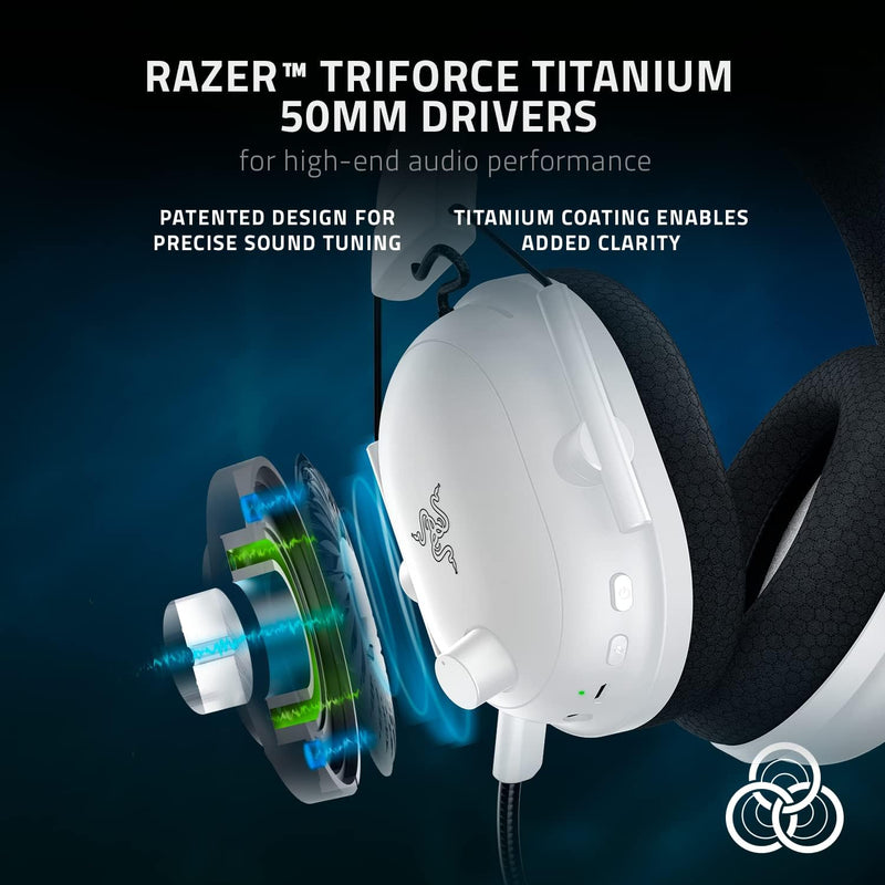 Razer BlackShark V2 Pro for Xbox 無線電競遊戲耳機 - White 白色 RZ04-04530400-R3M1