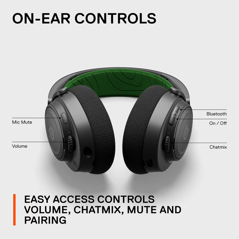SteelSeries Arctis Nova 7X (黑色) 多平台高級無線Xbox遊戲耳機 (61565)