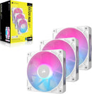 Corsair iCUE LINK RX120 RGB Starter Kit 120mm PWM 風扇 - White 白色 (Triple Pack 三件裝) CO-9051022-WW