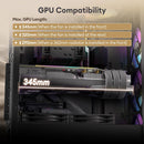 Okinos Cypress 5 ARGB (Wood) ATX Case