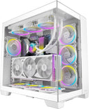 ANTEC C5 ARGB White 白色 無立柱全景 ATX Case * 預裝7把ARGB風扇