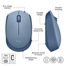 Logitech M171 無線滑鼠 - Grey Blue 灰藍色 910-006869 原裝行貨